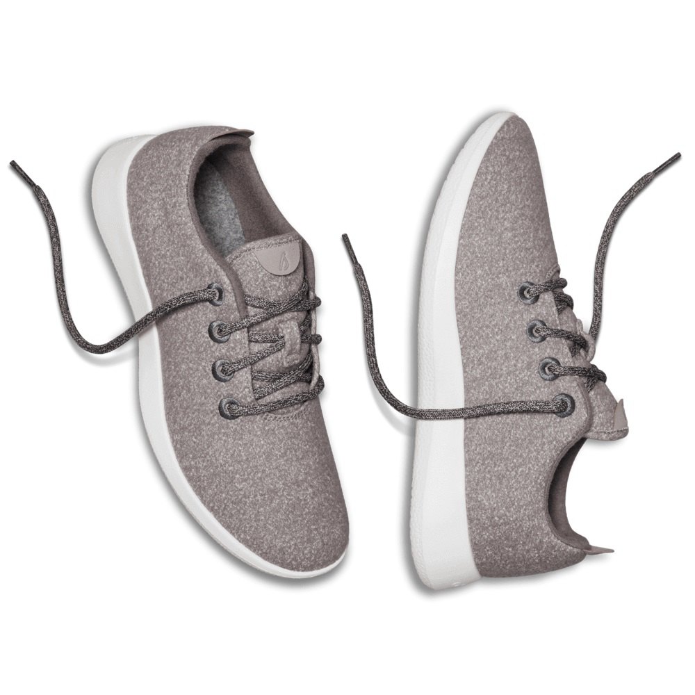 Allbirds Men\'s Wool Runners - Sneakers Grey - MWH365904